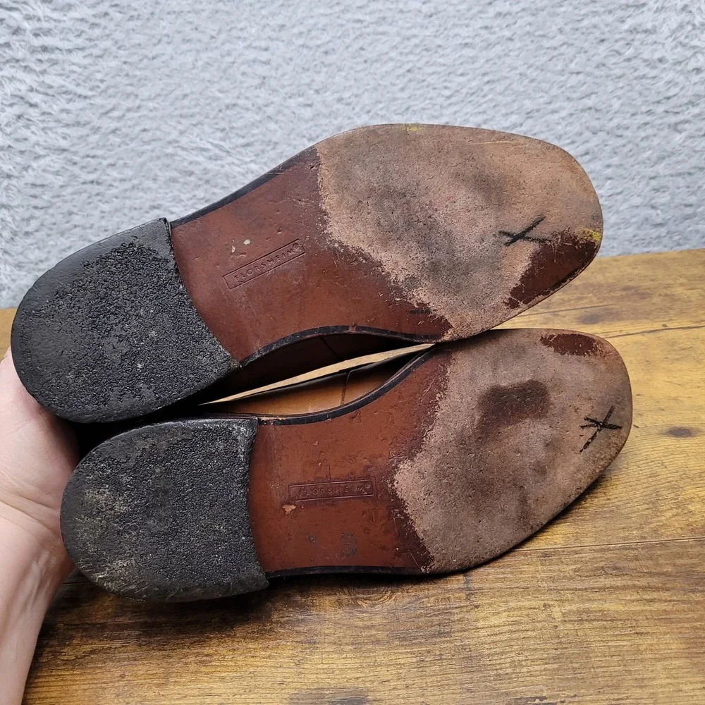 Florsheim‎ Mens Tassel Loafers Leather Dress Shoes Brown Size 10 India